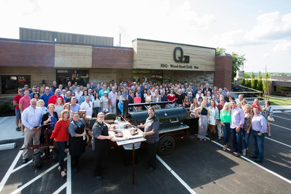 Q39 South Opening Crowd